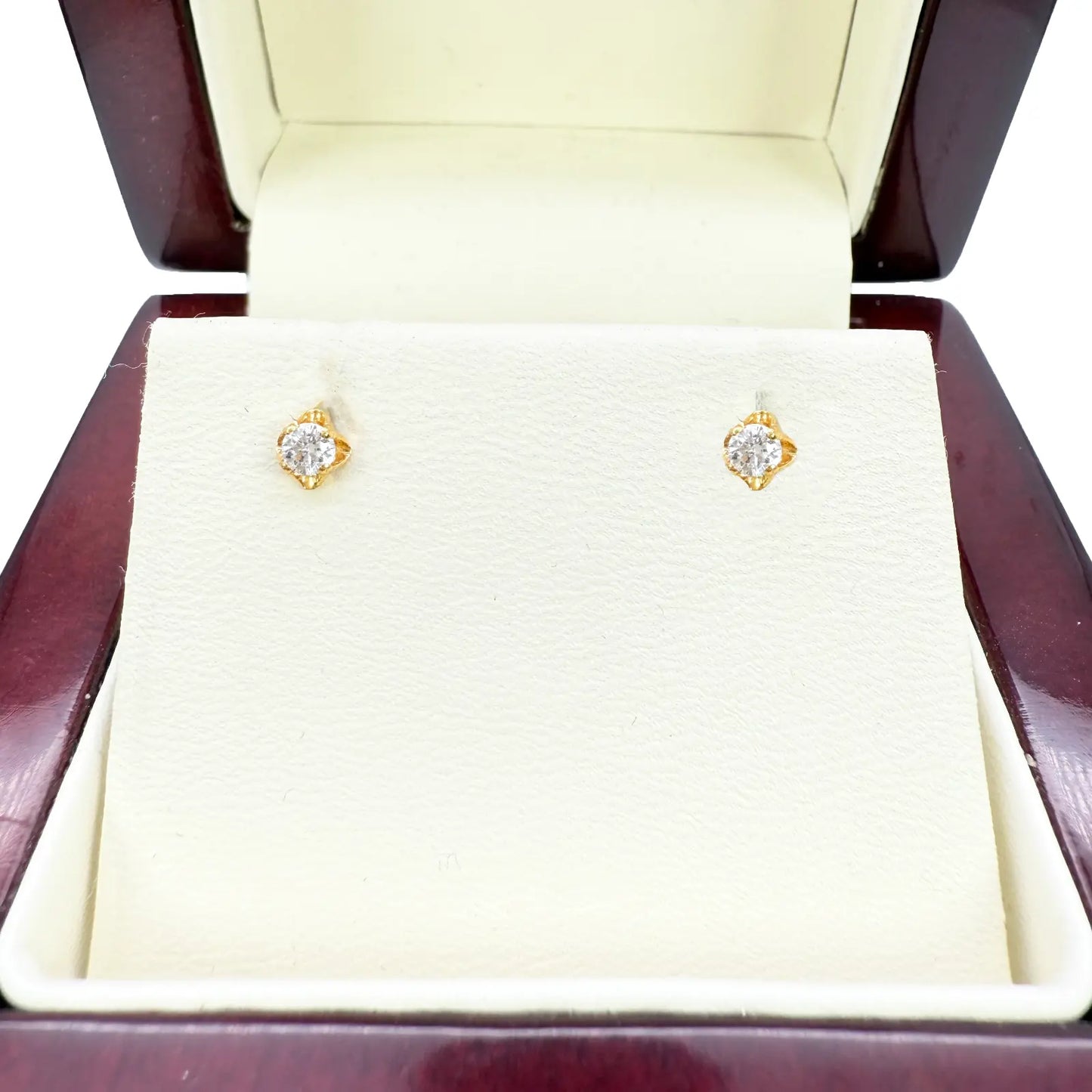 22ct Yellow Gold Children's Stud Earrings, Tragus, Helix Or 2nd Lobe (2.5/3.0mm) 